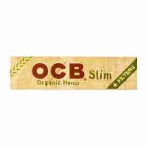 Hojillas Cañamo Orgánico Slim (king size) c/tip OCB