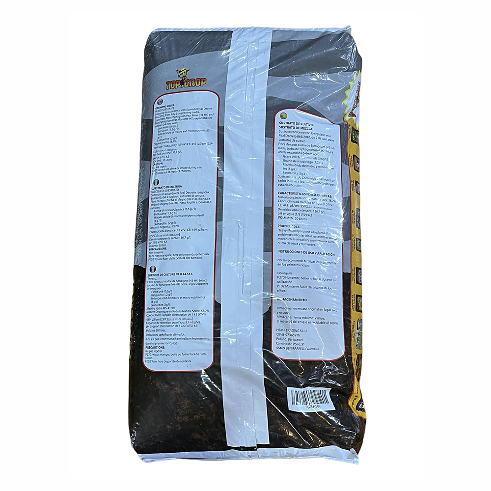 Sustrato Heavy Mix 50L Top Crop - Imagen 2