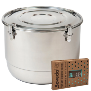 Contenedor Acero Inox. CVault 2 Litros - Boveda 67 gr