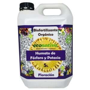 Humato Pk 5 L Ecosativa Estimulador Floración Fertilizante