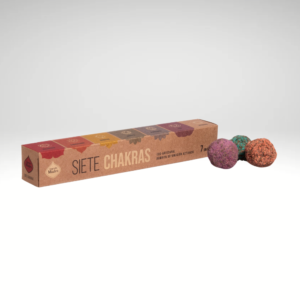 Incienso Bombita Defumación Activada 7 Chakras