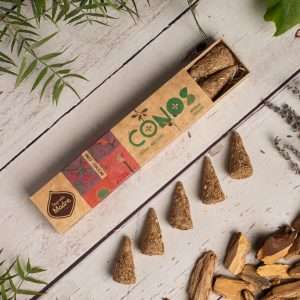 Incienso Cono x8 Pachulí - Palo Santo