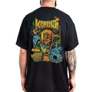 Remera Ripper Seeds Negra KORENJI