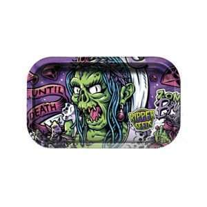 Bandeja de Metal Zombie Bride de Ripper Seeds 27×16 cm