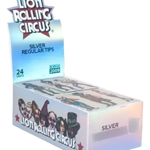 Silver Regular Tips - Lion Rolling Circus x24