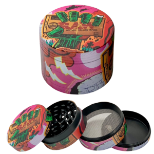 Grinder Metálico Lion Rolling Circus 4P 50mm