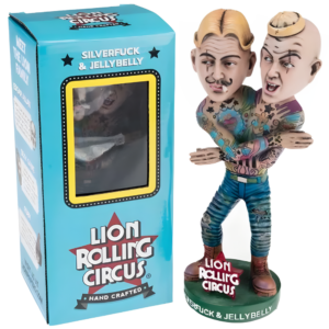 Muñeco Silverfuck & Jellybelly - Lion Rolling Circus