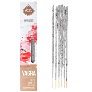 Incienso linea YAGRA Rosa y Vainilla x6